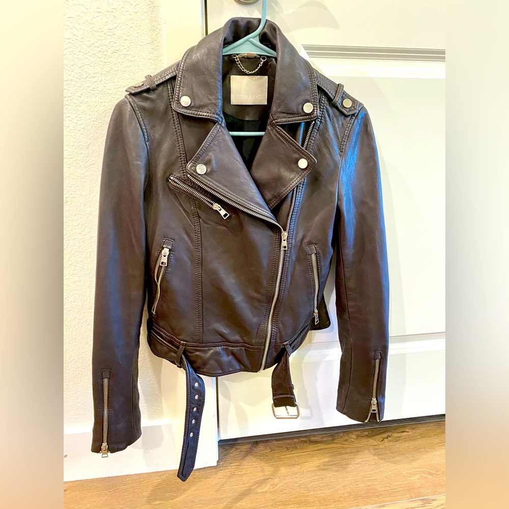 Soia & Kyo Geniuine Leather Jacket